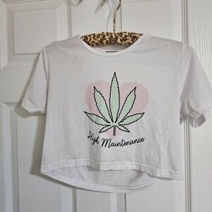 high maintenance crop top
